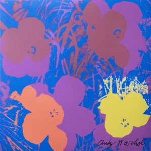 poz. 20. Andy Warhol, Flowers